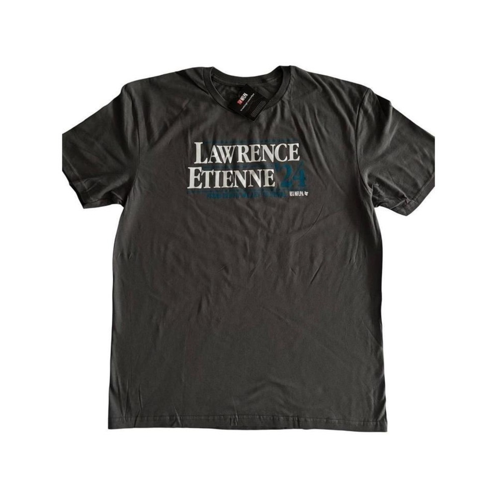NWT NFLPA Jaguars Lawerence & Etienne #24 Graphic T-Shirt Size‎ Large Gray
